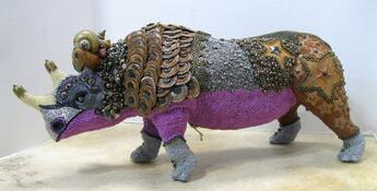 Raymond The Rhino by Helene Bess