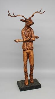 Non-Ferrous Stag by Joe Lupiani