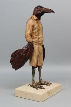 Butternut Cape Crow by Joe Lupiani