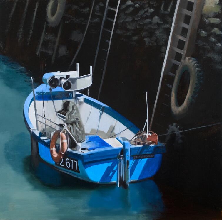 Polperro Launch by Paul Beckingham