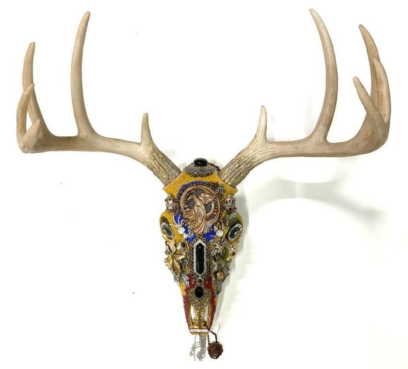 Deer Skull by Helene Bess