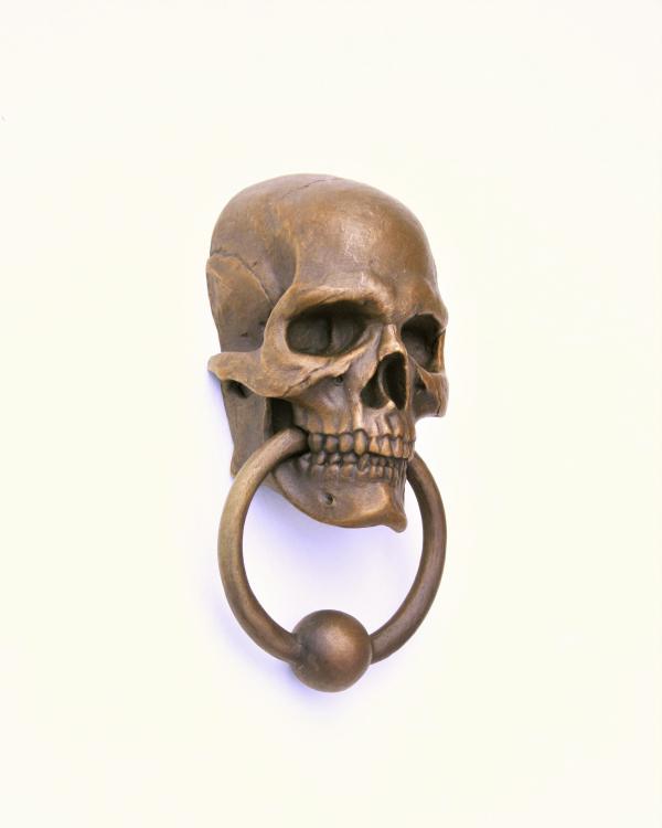 Medium Skull Door Knocker by Anthony Alemany
