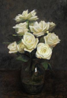 White Roses by Antonio Lones