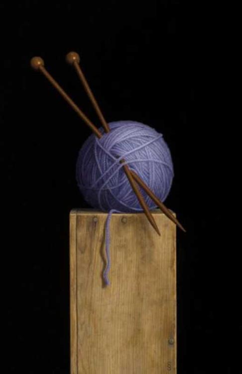 Lilac Wool Wound by Sydney Bella Sparrow
