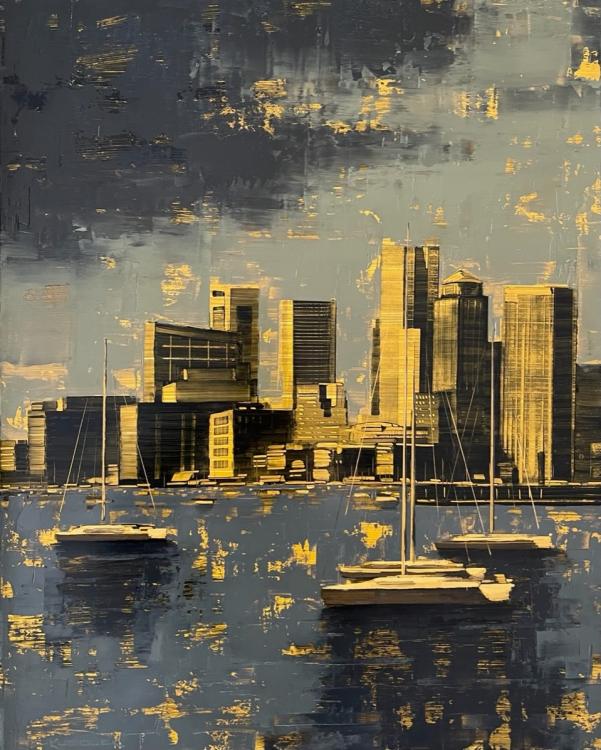 Boston Harbor by Kevin Kusiolek