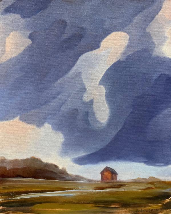 Unsteady Clouds (Study) by Steve Bowersock