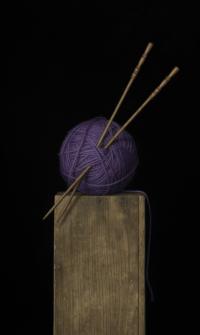 Plum Wool by Sydney Bella Sparrow