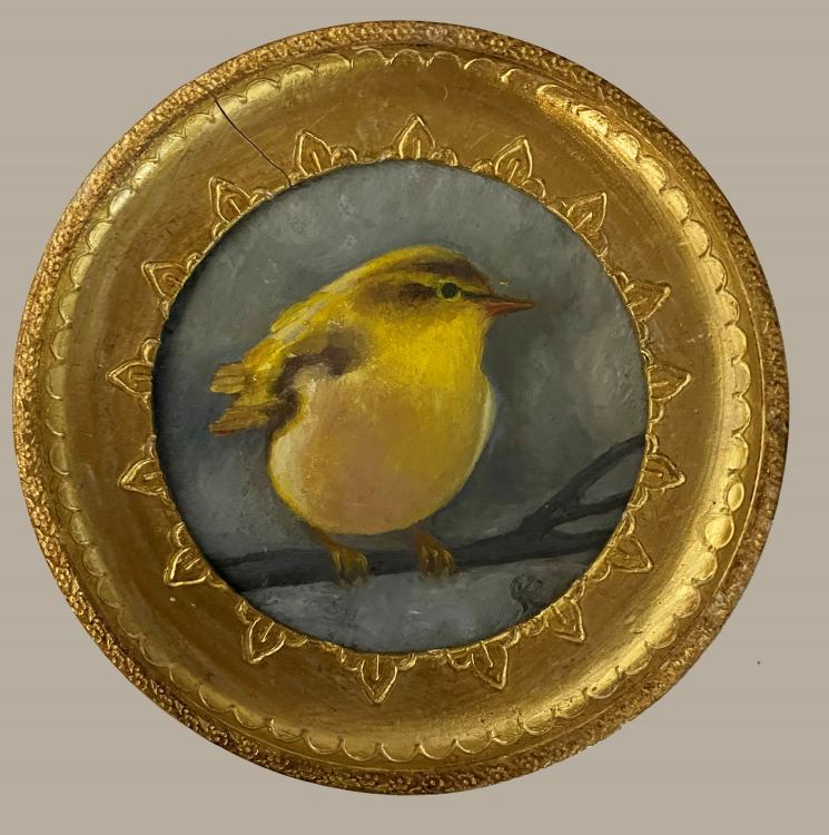 Yellow Finch by Kathleen Kendall