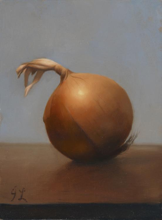 Study of an Onion by Joshua Langstaff