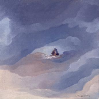 High in the Clouds (Study) by Steve Bowersock