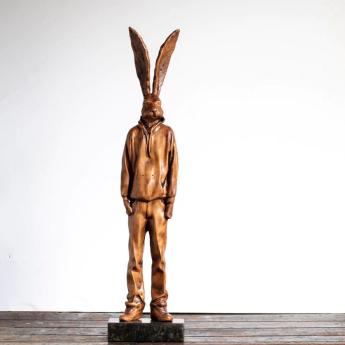 Cherry Punk Rabbit by Joe Lupiani