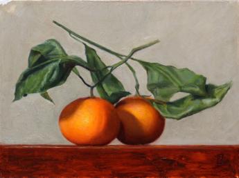 Two Tangerines by Antonio Lones